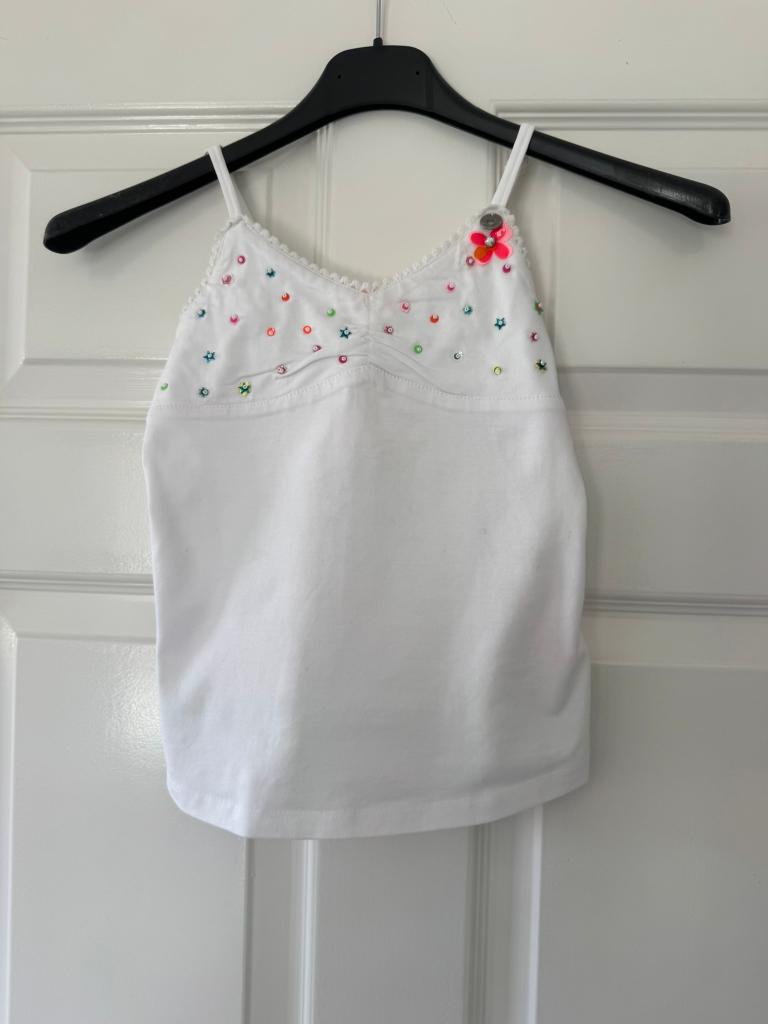 Top Mim-Pi maat 116, Kinderen en Baby's, Kinderkleding | Maat 116, Meisje, Ophalen of Verzenden, Zo goed als nieuw, Shirt of Longsleeve