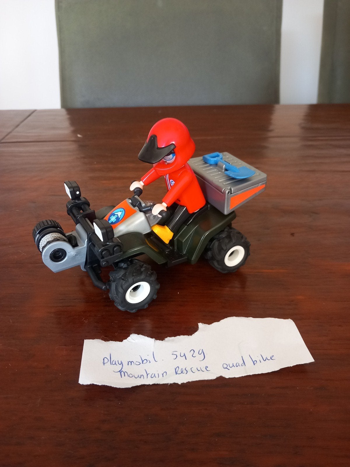 Playmobil Mountain Rescue Quad Bike 5429, Ophalen, Zo goed als nieuw