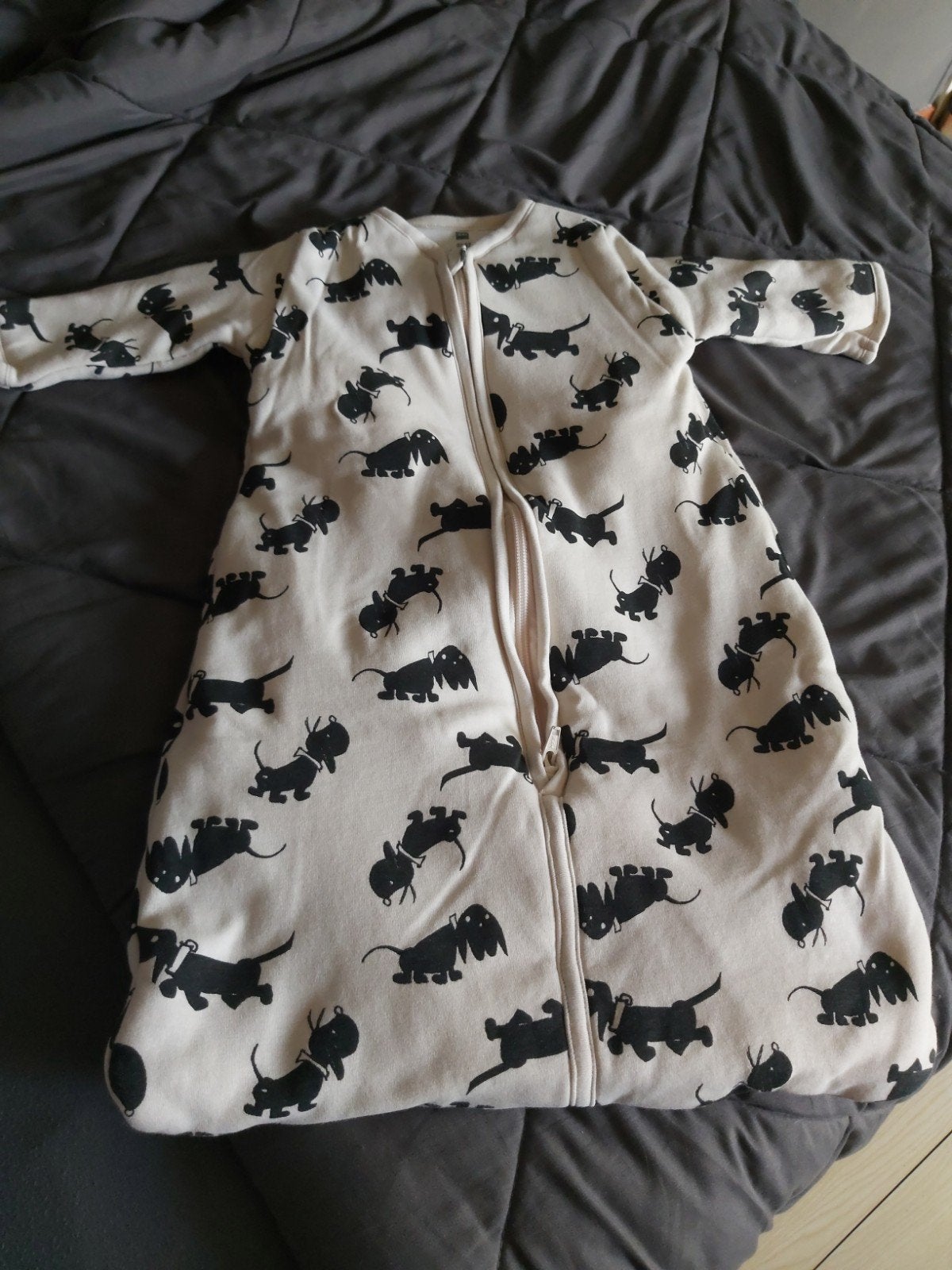 Hema Slaapzak 50/62 met Takkie, Ophalen of Verzenden, Slaapzak, Wit, Hema