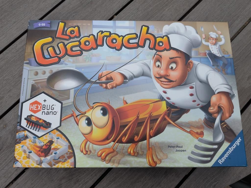 La Cucaracha bordspel - Ravensburger, Drie of vier spelers, Ophalen of Verzenden, Gebruikt, Ravensburger