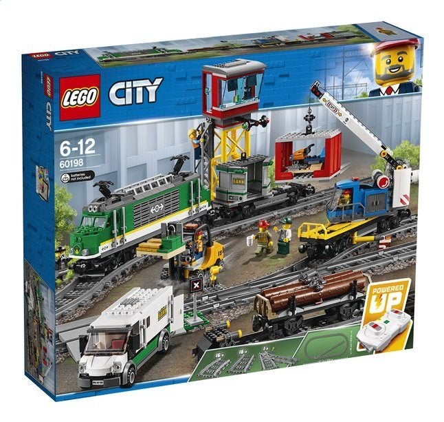 NIEUW! - Lego 60198 City Vrachttrein Trein Cargo Train, City, Nieuw, Ophalen of Verzenden, Complete set