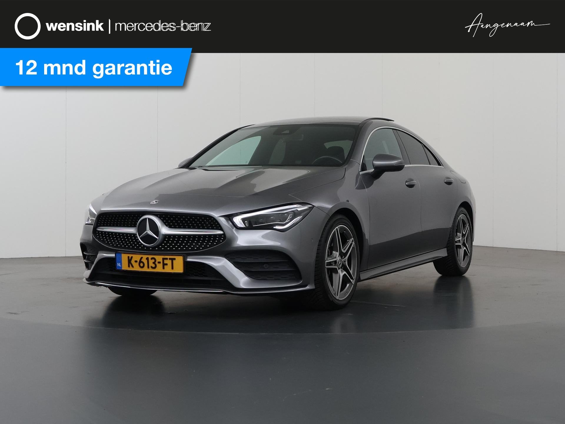 Mercedes-Benz CLA-klasse 250 Premium | AMG | Panoramadak | S, Auto's, Gebruikt, 4 cilinders, Verwarmde buitenspiegels, Leder en Stof