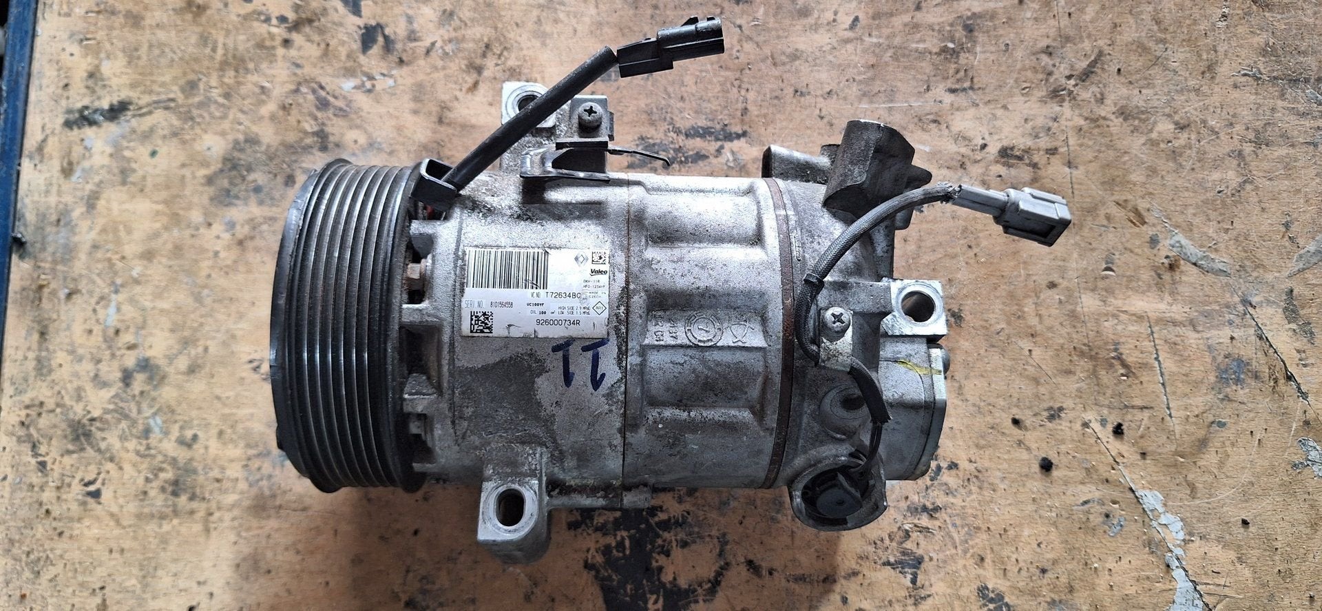 Originele Valeo Aircopomp Nissan Qashqai J11 / X-Trail T32 –, Auto-onderdelen, Gebruikt, -, -, Ophalen of Verzenden
