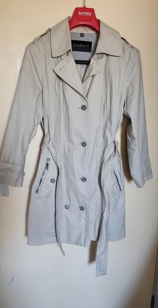 Mooie zomer jas,  maat 42 , L/XL, Ophalen of Verzenden, Zo goed als nieuw, Maat 42/44 (L), Beige