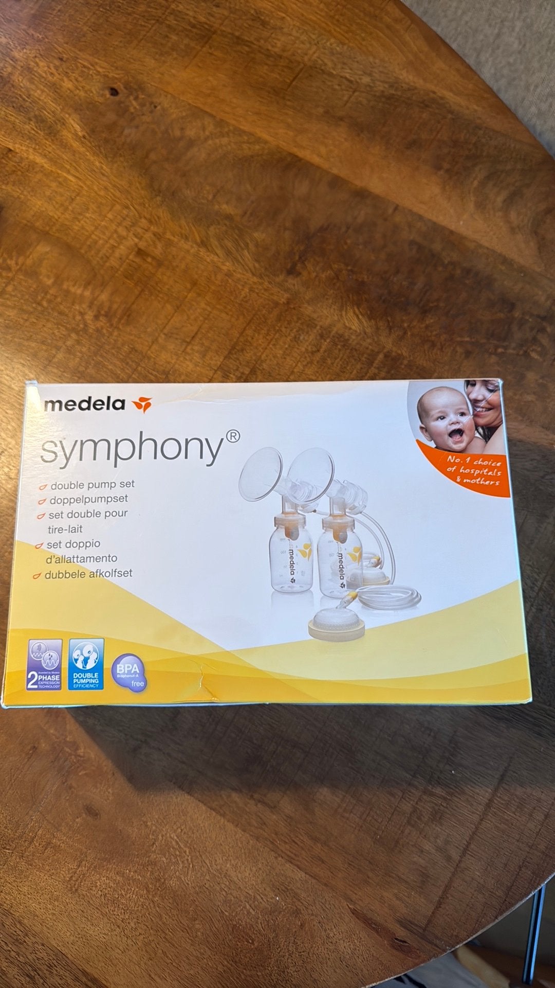 Medela symphony afkolfset, Ophalen of Verzenden, Zo goed als nieuw, Overige typen