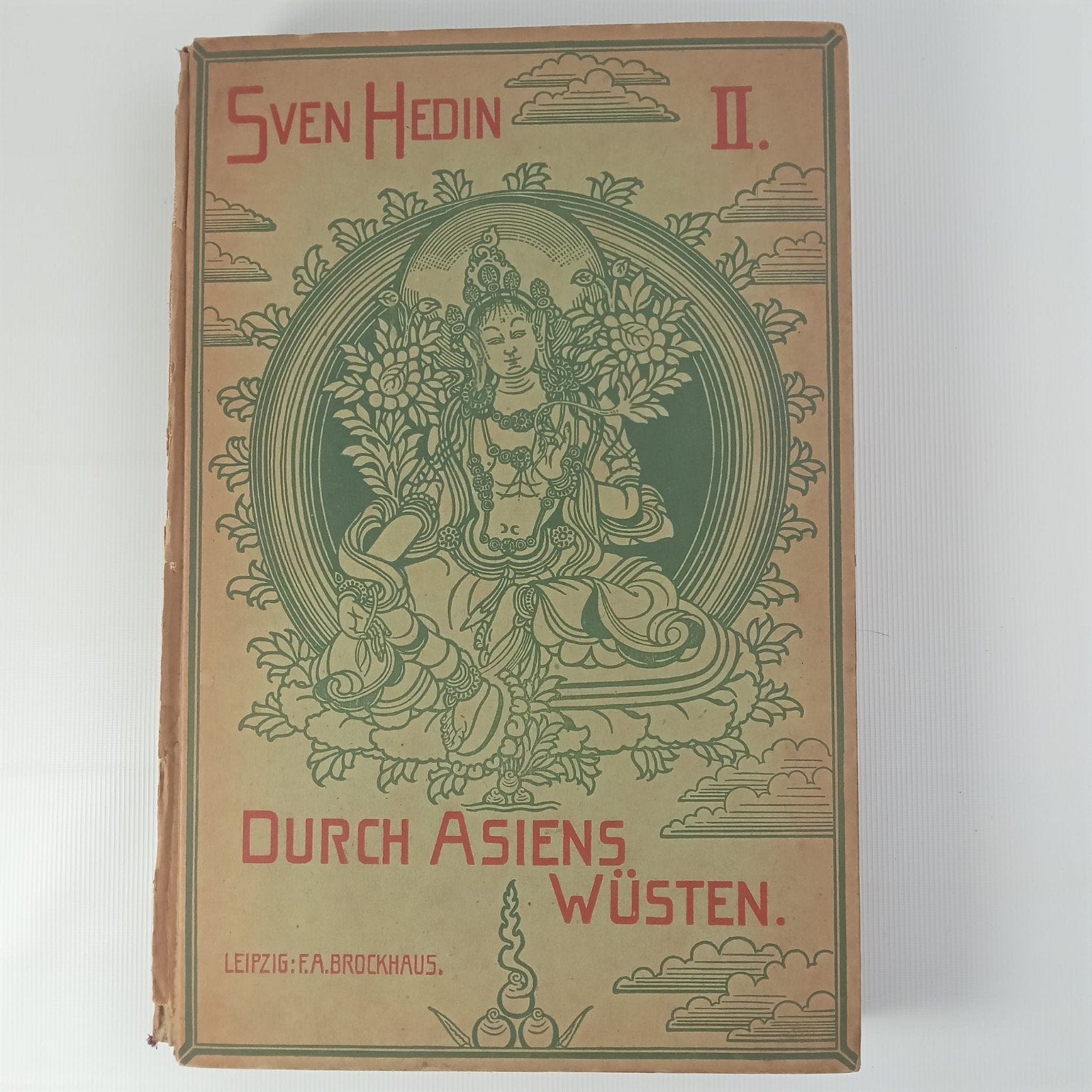 Sven Hedin - Durch Asiens Wüsten (Deel II) - 1922, Gelezen, Europa overig, Sven Hedin, Ophalen of Verzenden
