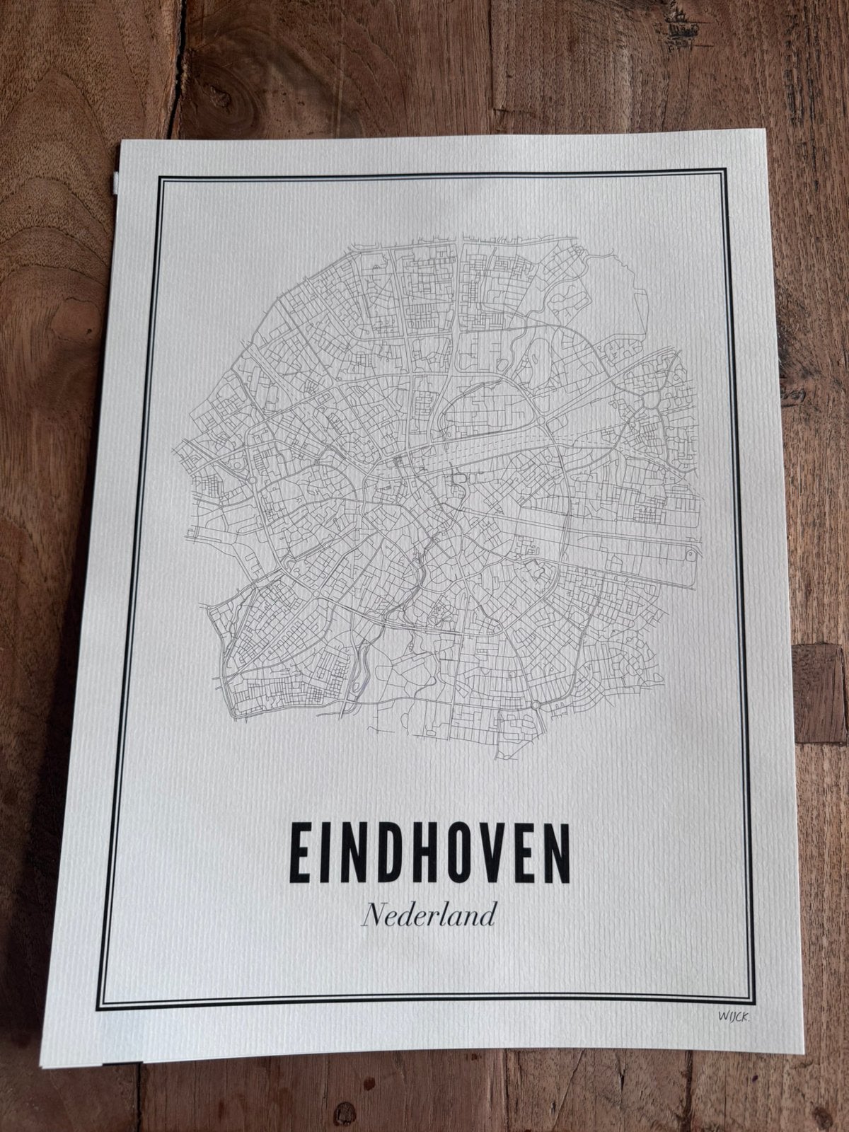 Poster origineel Eindhoven stad, Ophalen, Zo goed als nieuw