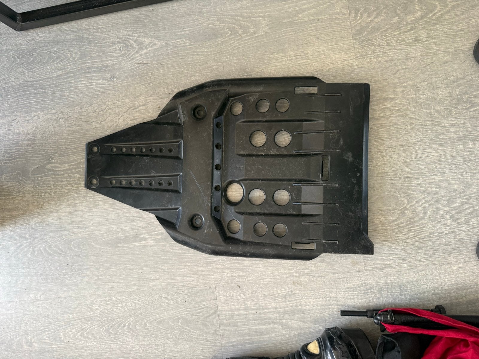 Bodem- en achterbrugbescherming Yamaha Raptor 700, Ophalen of Verzenden, Gebruikt
