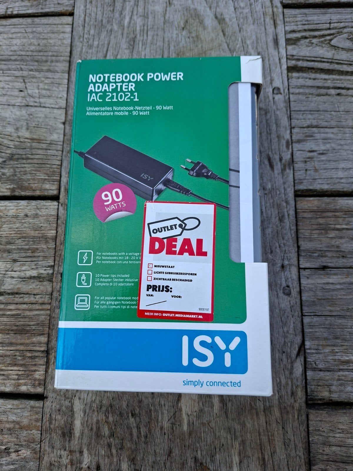 Notebook adapter., Computers en Software, Windows Laptops, Ophalen of Verzenden, Zo goed als nieuw