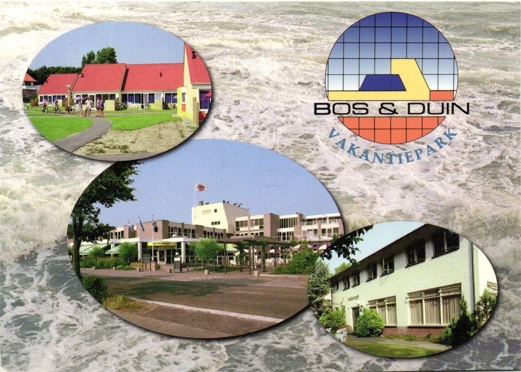 Bos en Duin vakantiepark, Oostkapelle - 3 afb - 1997 gelopen, Ophalen of Verzenden, 1980 tot heden, Gelopen, Zeeland