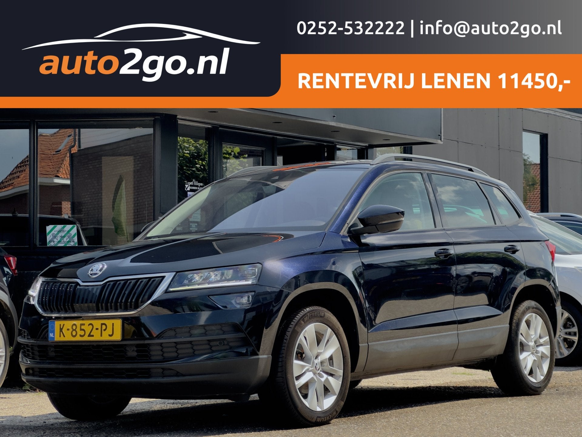 Skoda Karoq 1.5 TSI AUT7/DSG ACT EDITION LEDER NAVI AIRCO PA, Auto's, Dealer onderhouden, 4 cilinders, 150 pk, Zwart