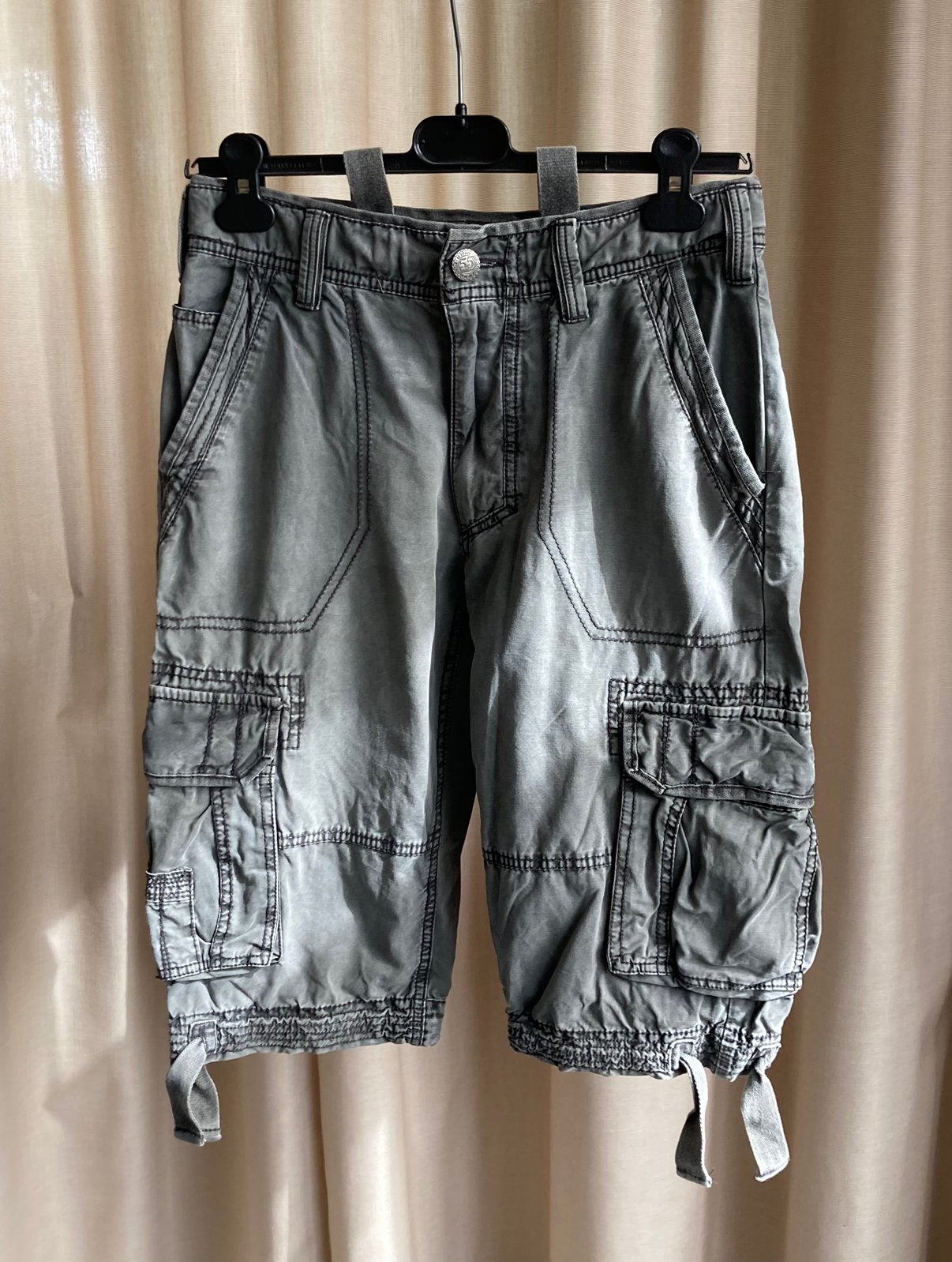 55 Stage Cargo Korte Broek - Maat XS, Kleding | Heren, Ophalen, Gedragen, Maat 46 (S) of kleiner, Grijs