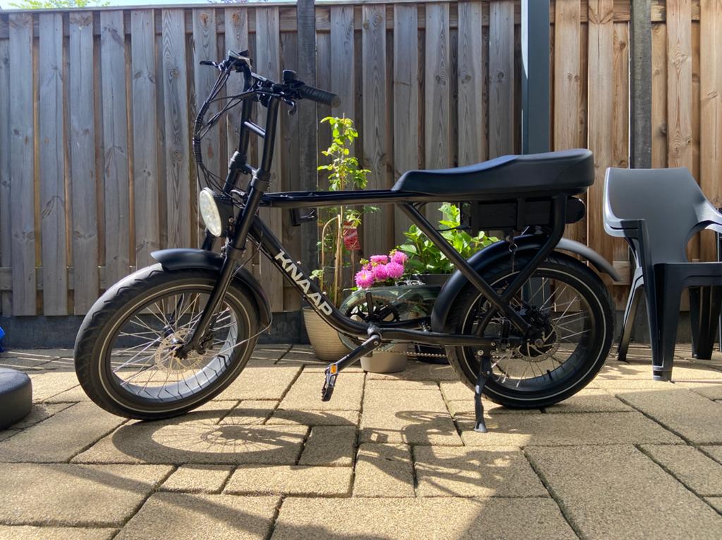Knaap Ams mat zwart fatbike elektische fiets, Ophalen, Gebruikt, Overige merken