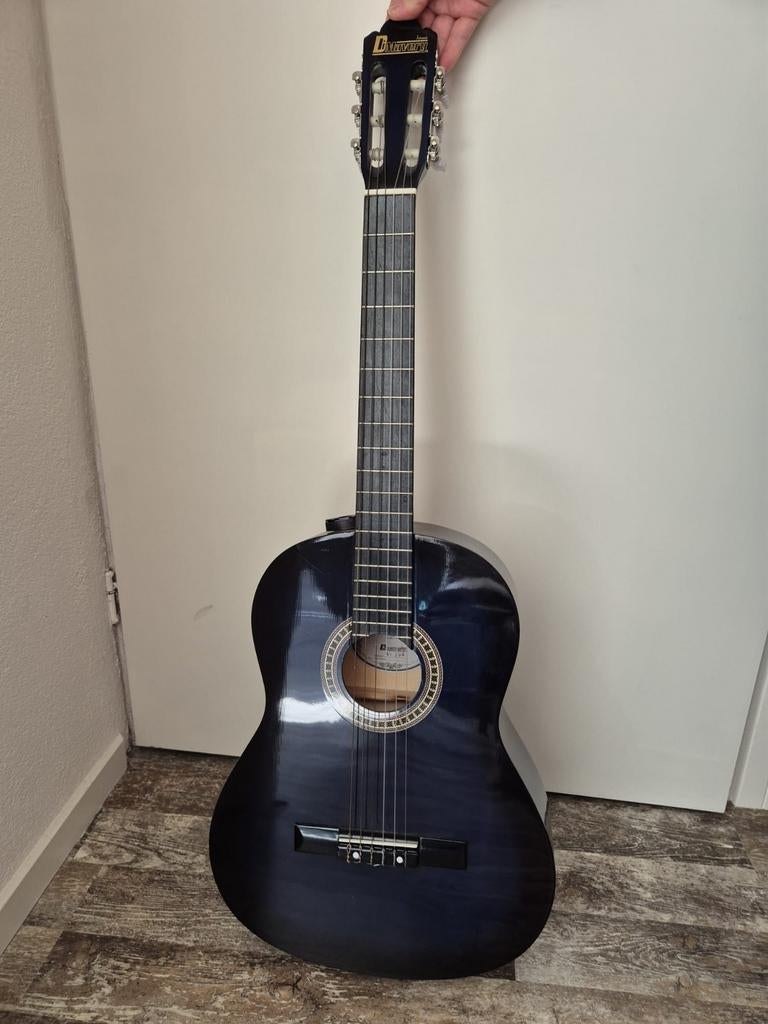 Blauwe DiMavery Klassieke Gitaar, Ophalen, Gebruikt, Klassieke of Spaanse gitaar