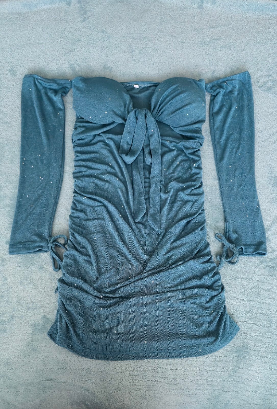 Mini Jurk XL - Zacht Doorzichtig, Kleding | Dames, Blauw, Maat 46/48 (XL) of groter, Nieuw, Ophalen of Verzenden