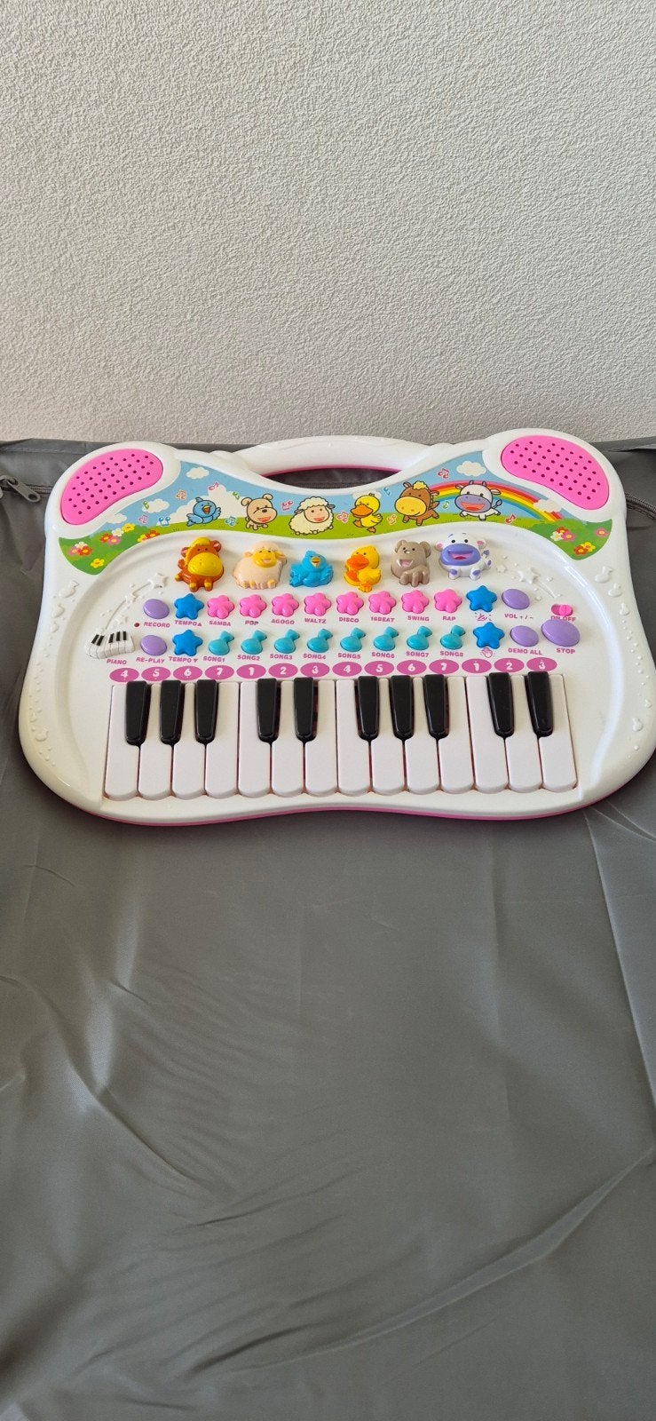 Baby piano met dierengeluiden en licht, Ophalen of Verzenden