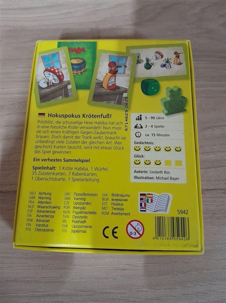 hokuspokus Krotenfub - haba - s4074, Verzenden, Zo goed als nieuw