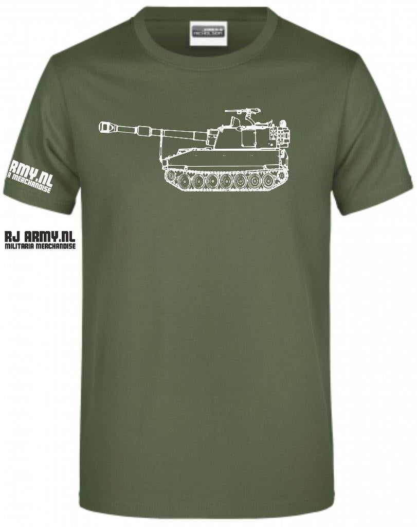 M109 Buffel shirt - RJ Army Nijmegen, Ophalen of Verzenden, Landmacht, Nederland, Kleding of Schoenen