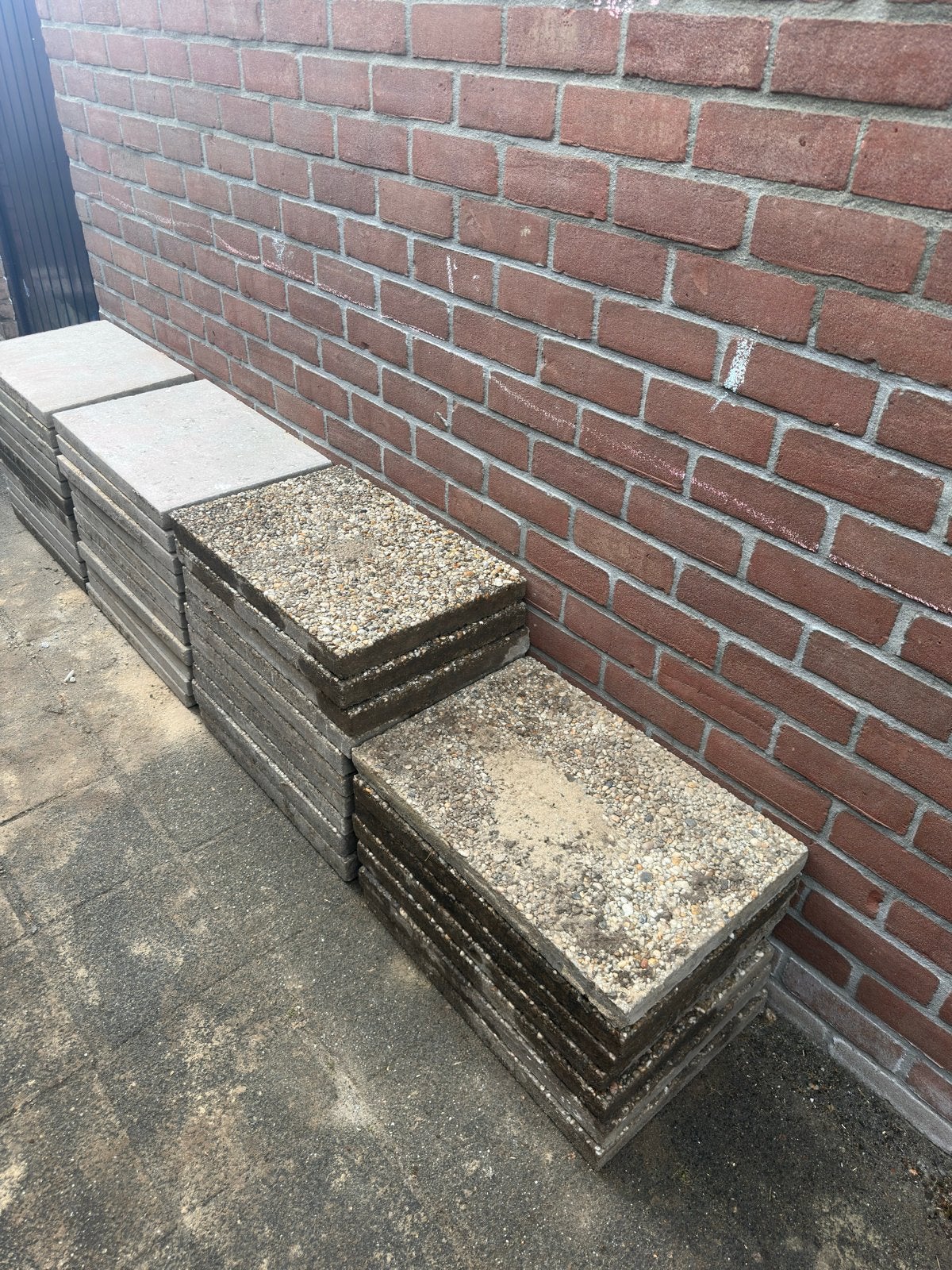 Grindtegels 60x40x5 - 17 stuks, Tuin en Terras, Ophalen, Gebruikt, 5 tot 10 m², Grind