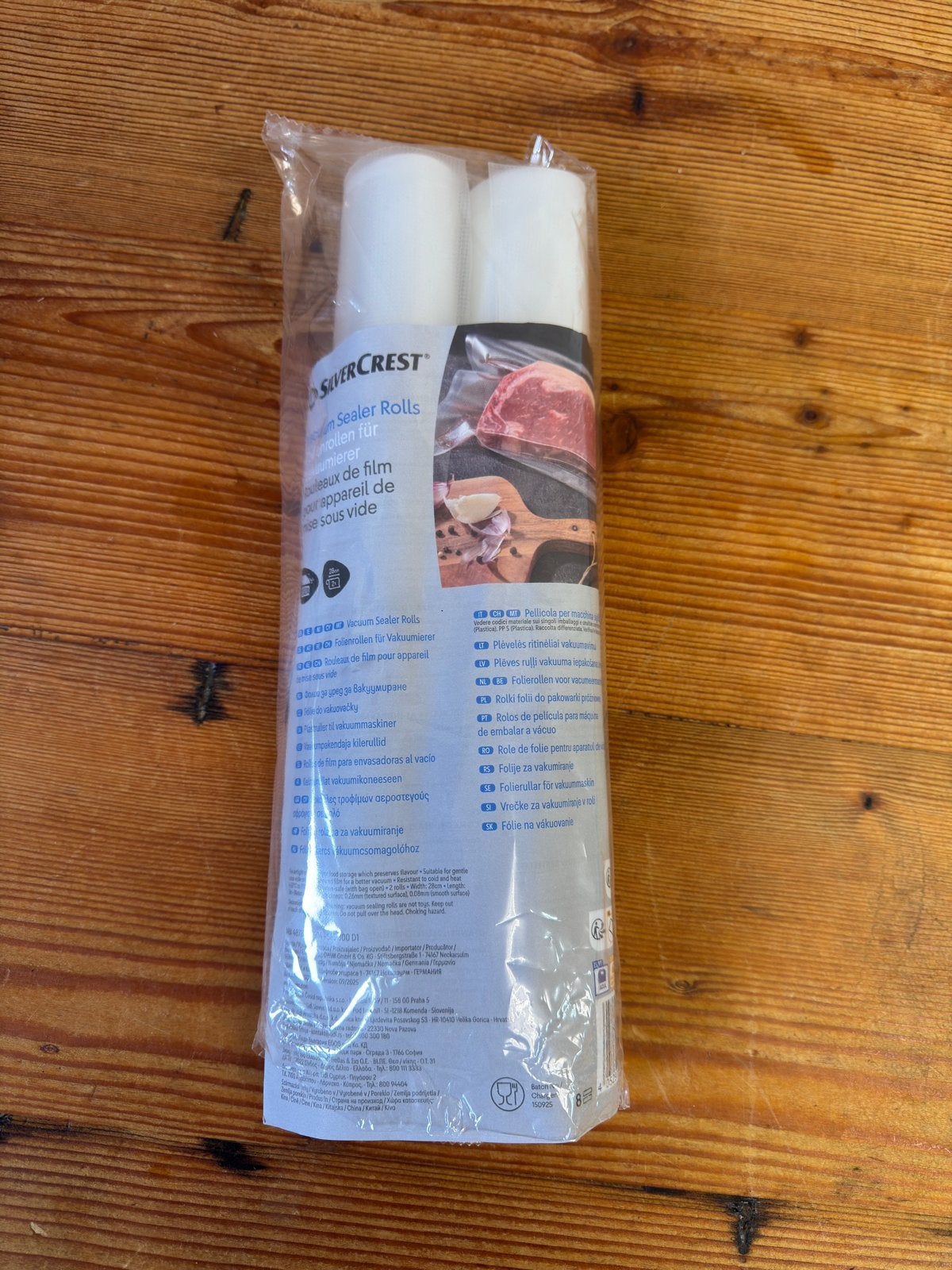 SilverCrest Vacuüm Sealer Rollen 28cm - Nieuw, Overige typen, Kunststof, Nieuw, Ophalen of Verzenden