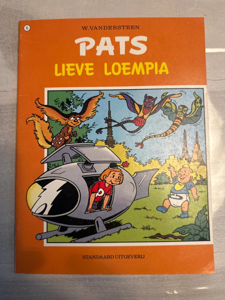 Pats  . Lieve Loempia, Eén stripboek, Ophalen of Verzenden, Gelezen