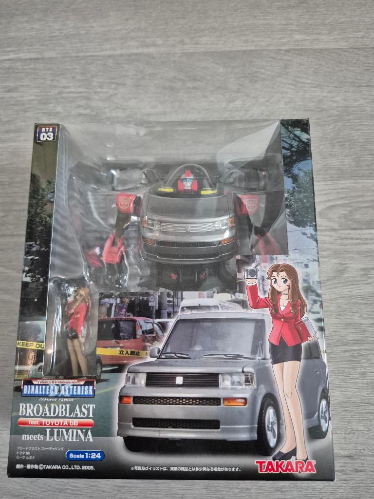 Transformers Binaltech BTA-03 Asterisk Broadblast met Lumina, G1, Ophalen of Verzenden, Zo goed als nieuw, Autobots