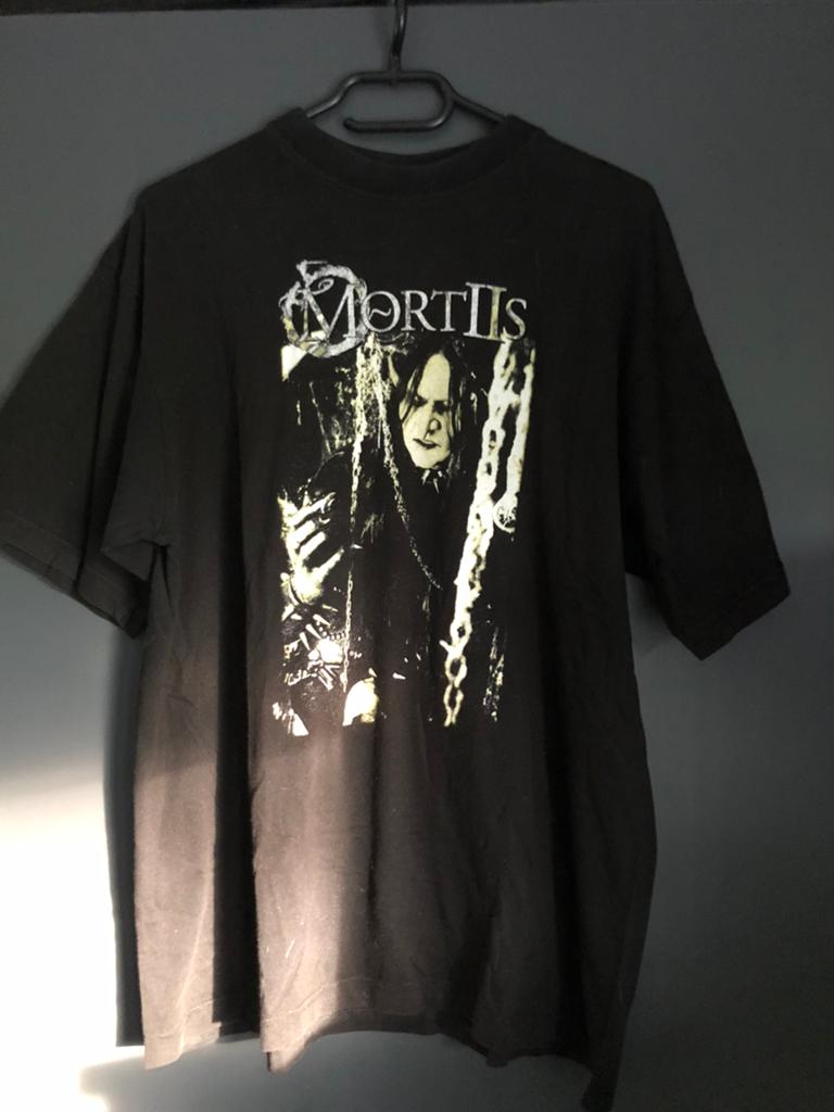 Mortiis noordse black metal tour 2003 t shirt, Ophalen, Zo goed als nieuw, Kleding