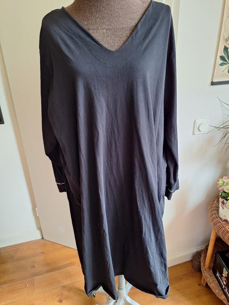 Ulla popken trui jurk maat 62 64 zwart, Ophalen of Verzenden, Gedragen, Zwart, Jurk
