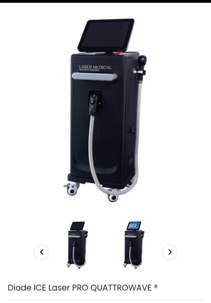 Laser medical diode ICE laser pro quattrowave, Witgoed en Apparatuur, Persoonlijke-verzorgingsapparatuur, Ophalen, Nieuw, Scheren en Epileren