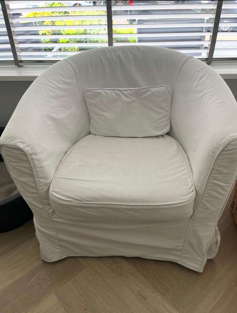 1 Tullsta stoel van ikea, Ophalen of Verzenden, Wit, Twee
