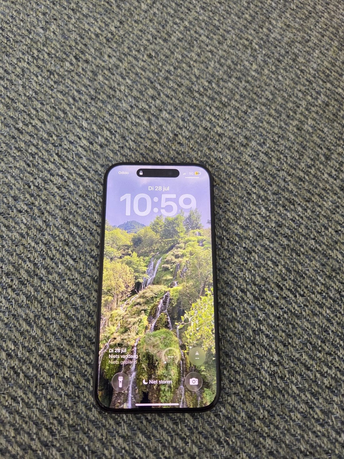 iPhone 15 Pro Zwart 128GB, Telecommunicatie, Mobiele telefoons | Apple iPhone, 128 GB, Zwart, Ophalen of Verzenden, Zo goed als nieuw