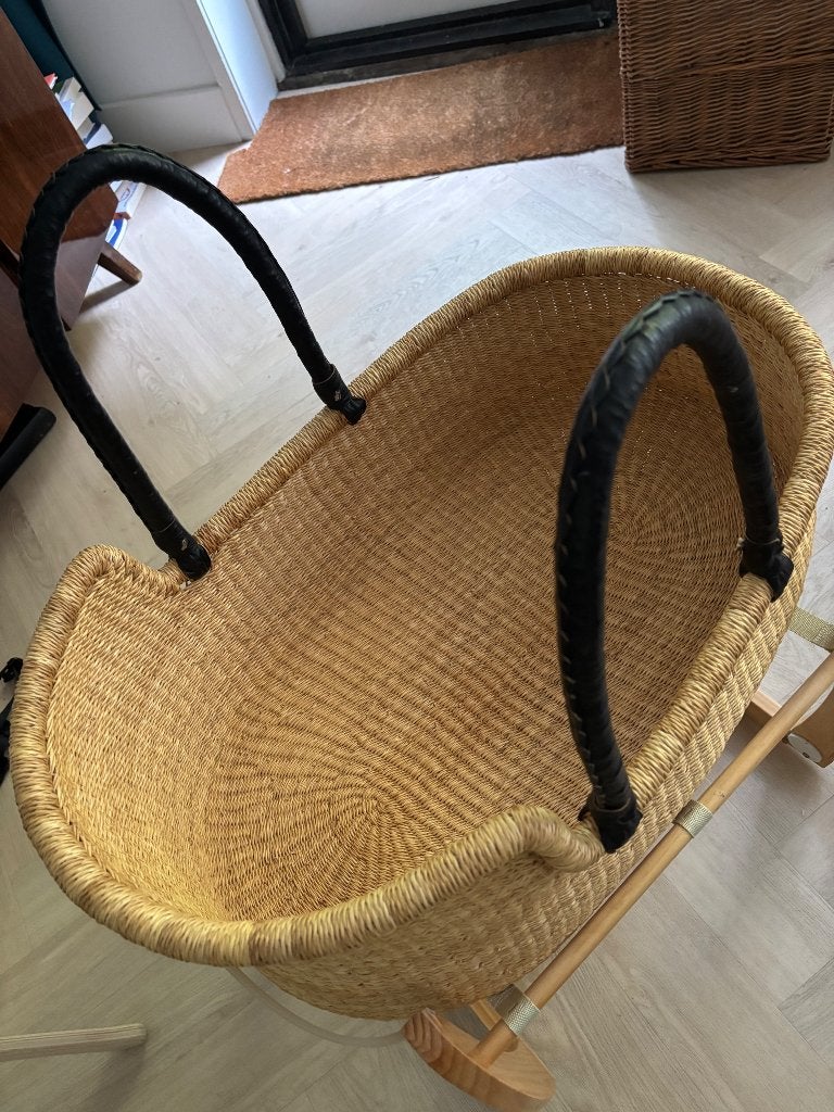 Petit Filippe moses basket, Ophalen, Gebruikt, Wieg