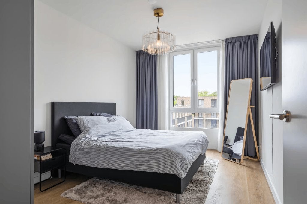 Boxspring Jysk 160x200 (incl. hoofdbord), Huis en Inrichting, Slaapkamer | Boxsprings, Ophalen, Gebruikt, Tweepersoons, 200 cm