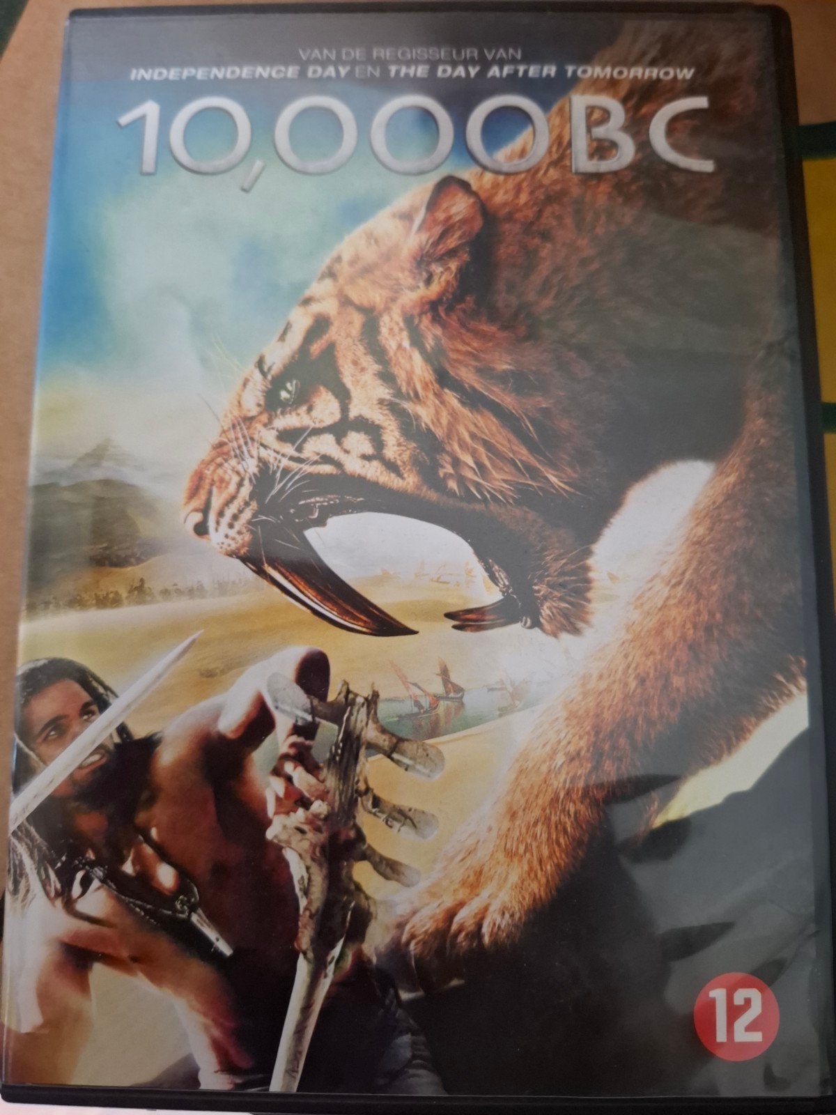 10,000 BC DVD - Epische prehistorische avonturenfilm, Bonusmateriaal, Nederlands, Ophalen of Verzenden, Vanaf 12 jaar
