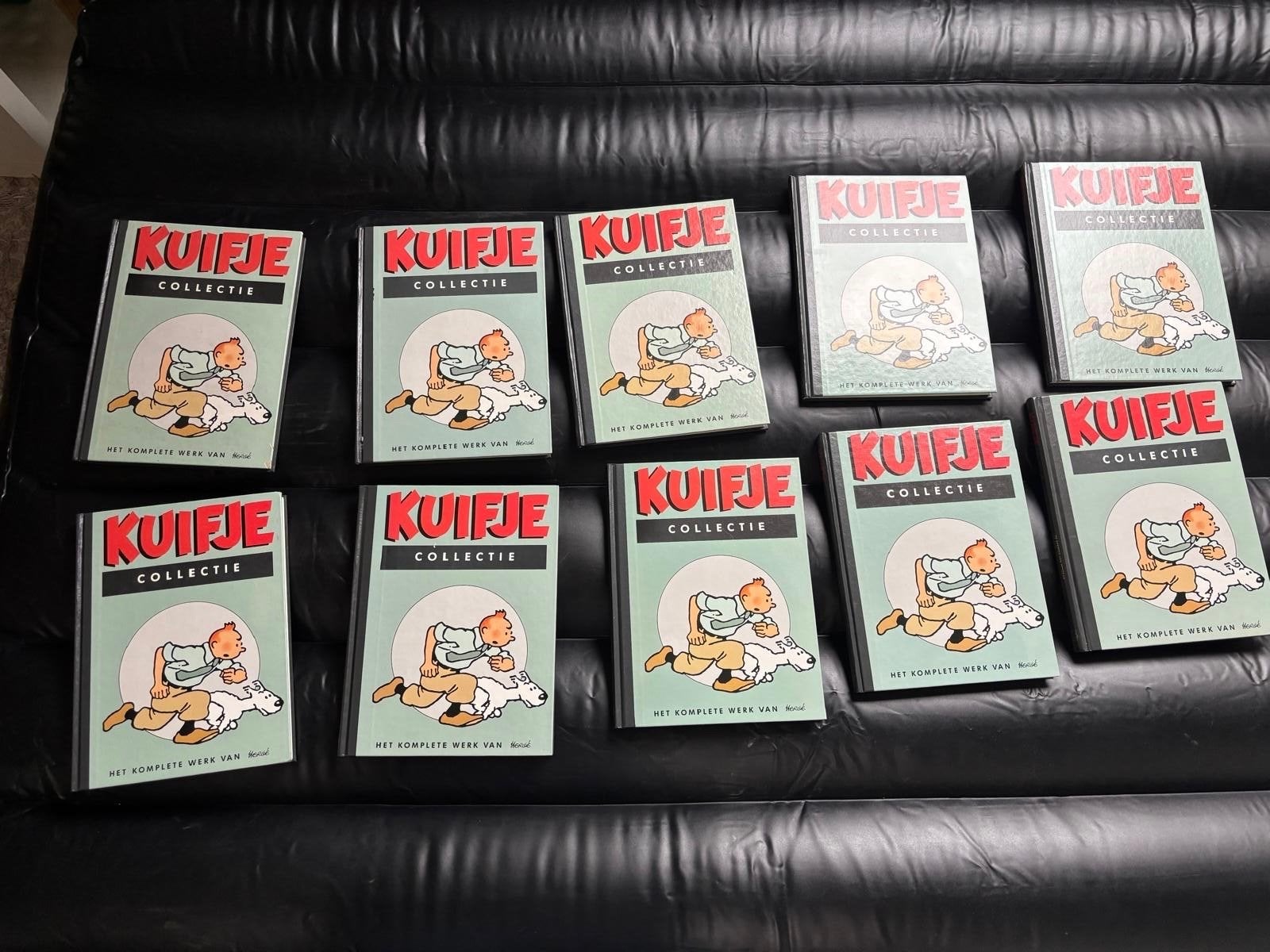 Kuifje Collectie - Het Complete Werk van Hergé (10 Boeken), Meerdere stripboeken, Ophalen of Verzenden, Zo goed als nieuw