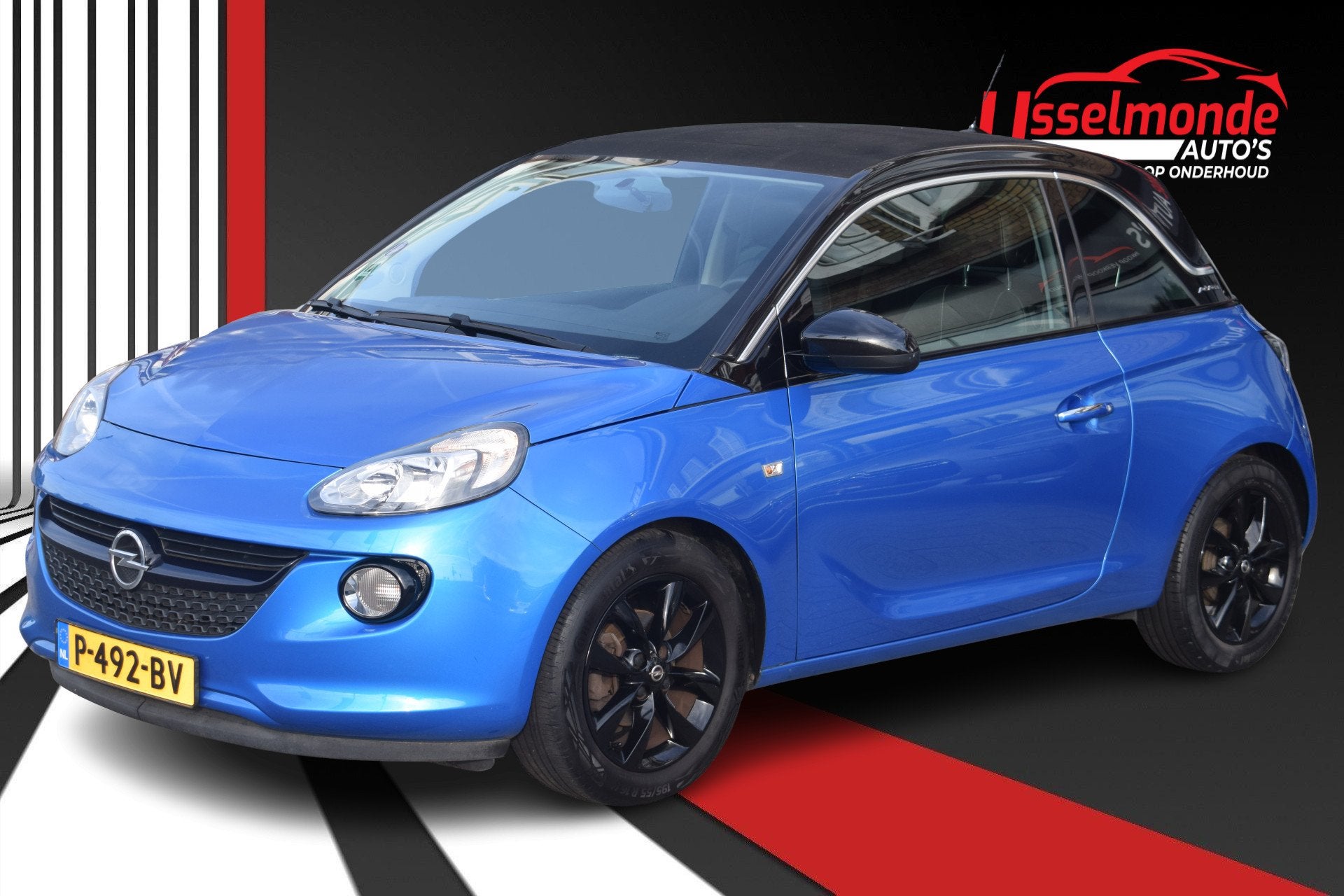 Opel ADAM 1.4 Unlimited Automaat Cabrio top Open dak, 4 cilinders, Verwarmde buitenspiegels, Bedrijf, 88 pk