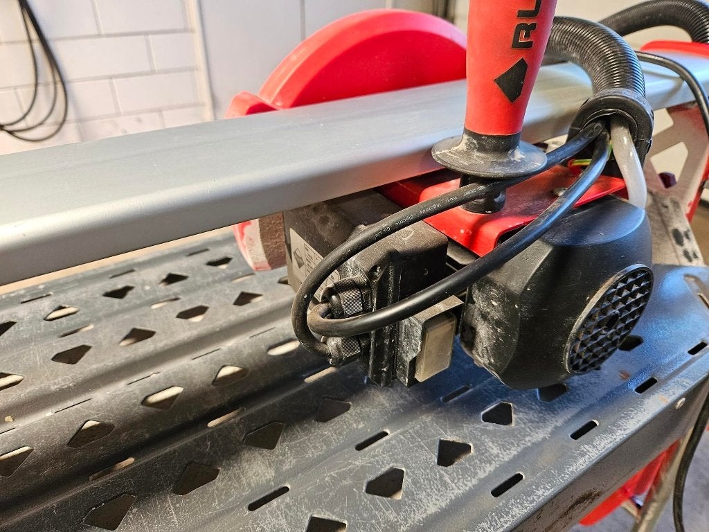 Rubi tegelzaag machine, Ophalen, Gebruikt