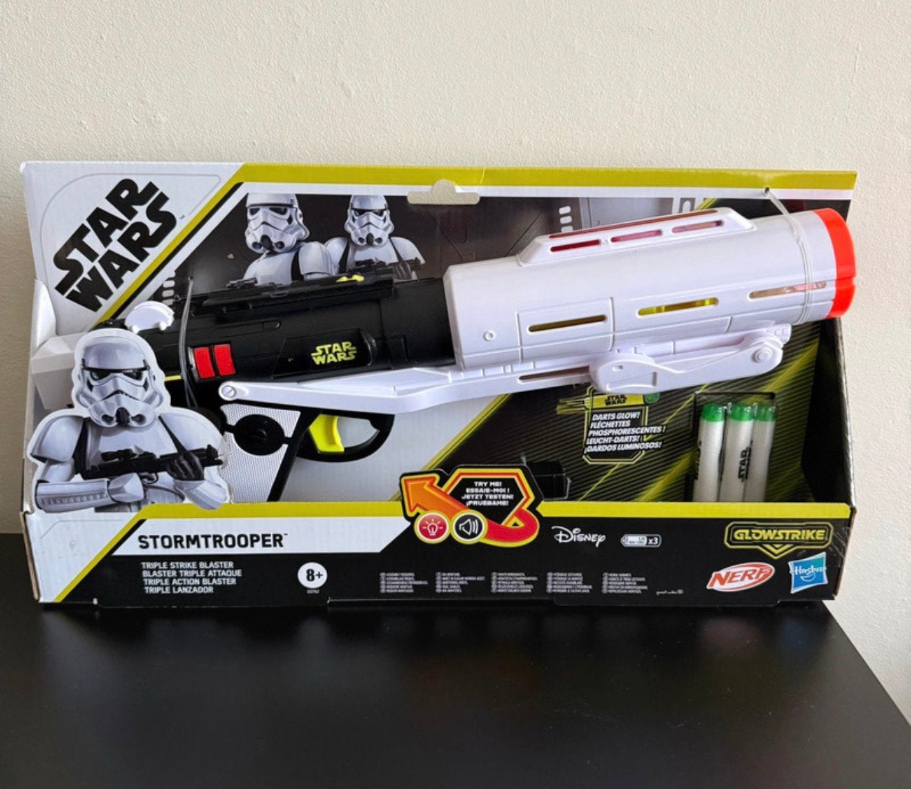 Nerf hasbro disney blaster starwars, Ophalen of Verzenden, Zo goed als nieuw