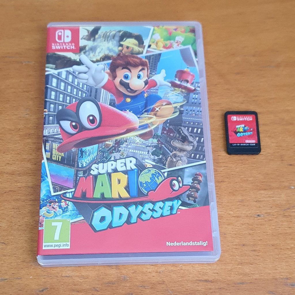 SWITCH | Super Mario ODYSSEY, Spelcomputers en Games, Avontuur en Actie, Gebruikt, 2 spelers, Ophalen of Verzenden
