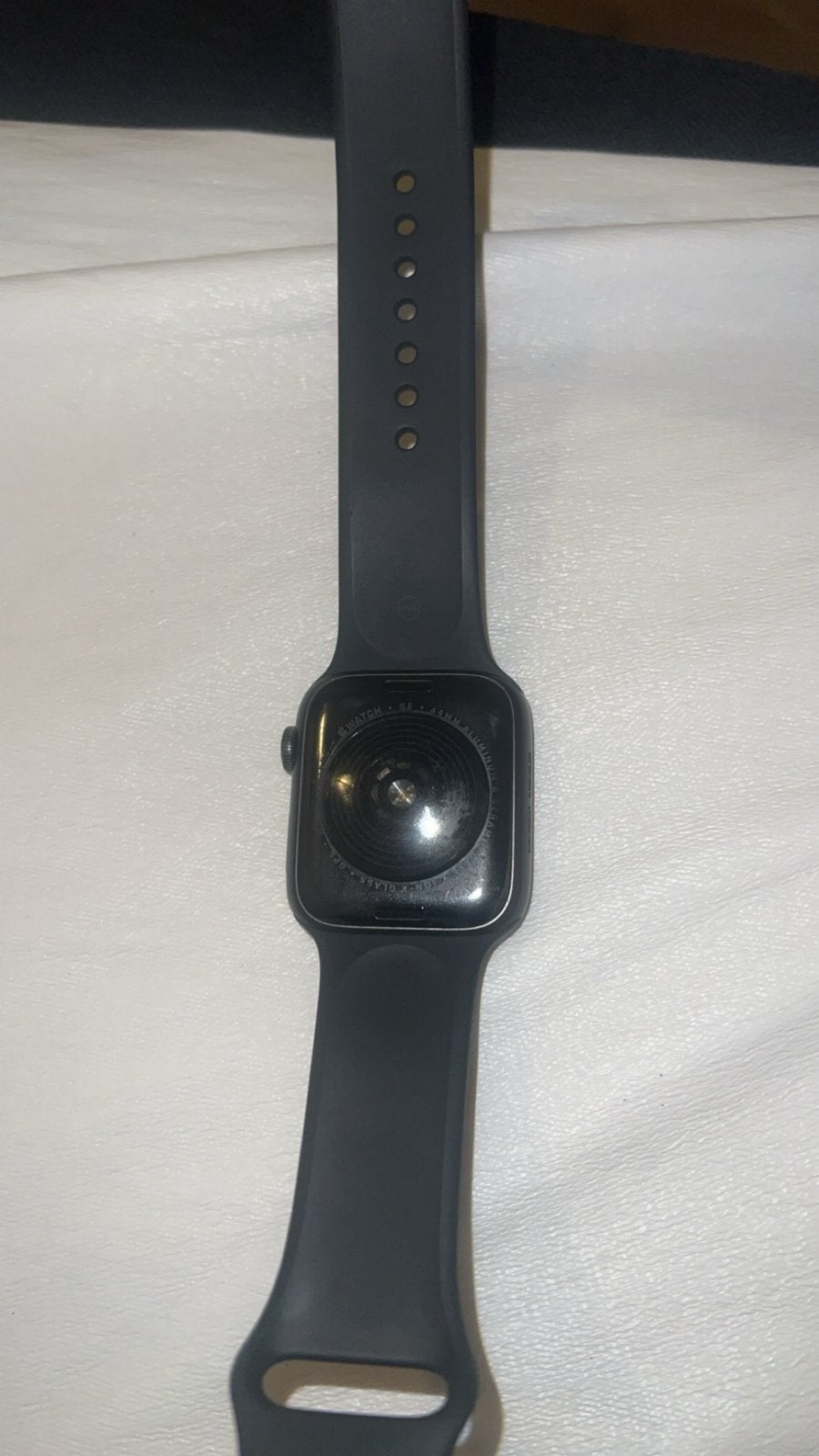 Apple Watch Series 6 GPS 44mm Space Gray Aluminium, Gebruikt, Hartslag, Zwart, IOS