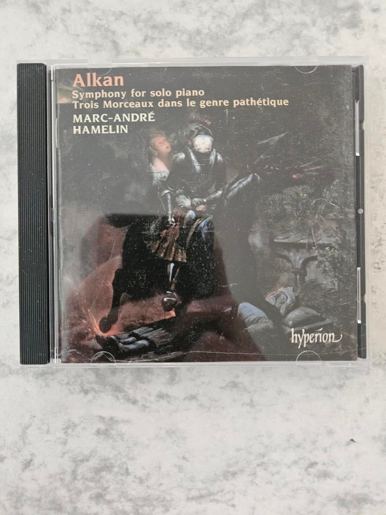 Alkan: Symphony for solo piano - Marc-André Hamelin (Hyperio, Ophalen of Verzenden, Romantiek, Zo goed als nieuw, Orkest of Ballet