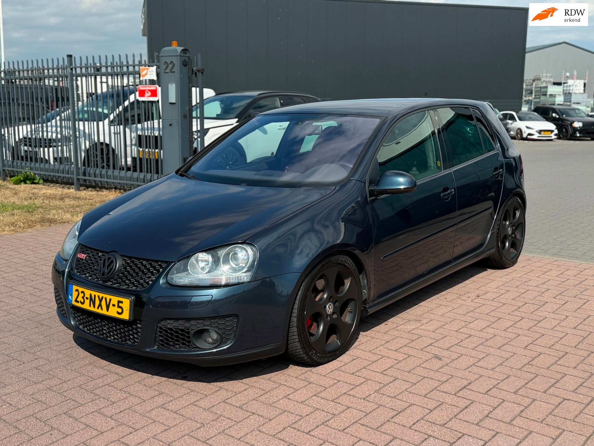 Volkswagen Golf 2.0 TFSI GTI DSG 2005 5 Deurs Milltek, Stof, Gebruikt, Zwart, 4 cilinders
