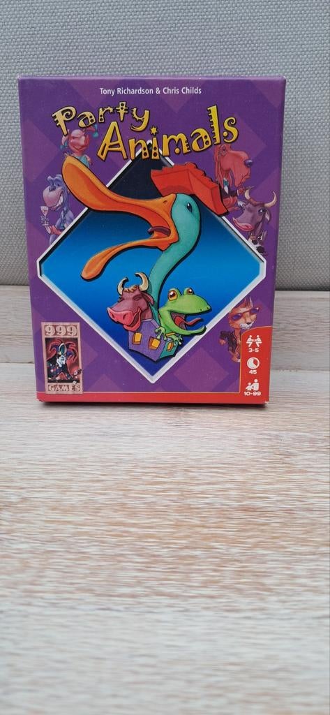Party Animals - Leuk familiespel, Vijf spelers of meer, Ophalen of Verzenden, Nieuw, 999 Games