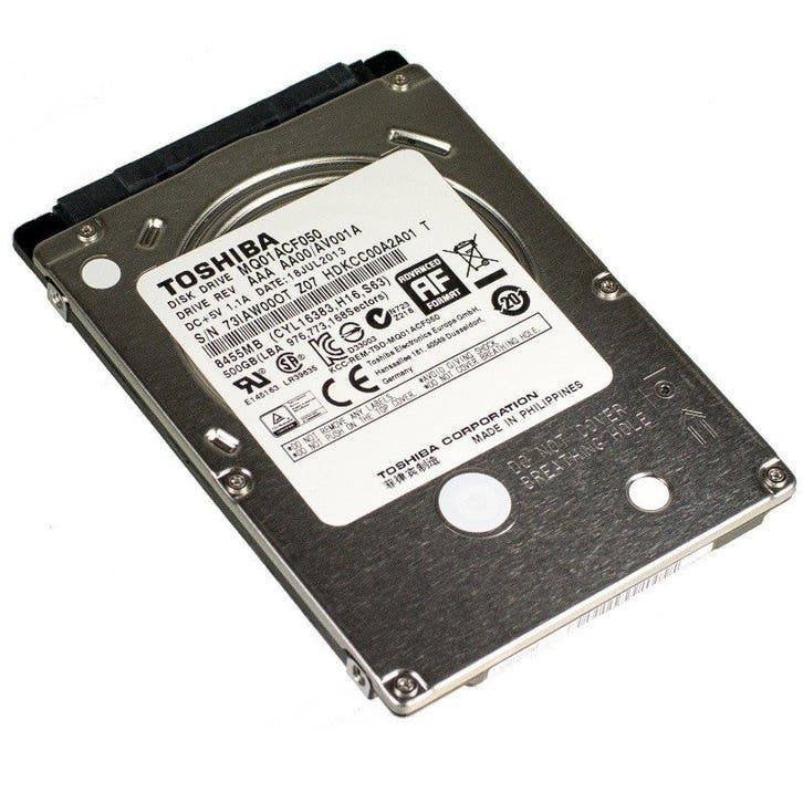 Toshiba MQ01ACF050 500GB HDD 2.5" SATA, Intern, Toshiba, 500gb, Ophalen of Verzenden