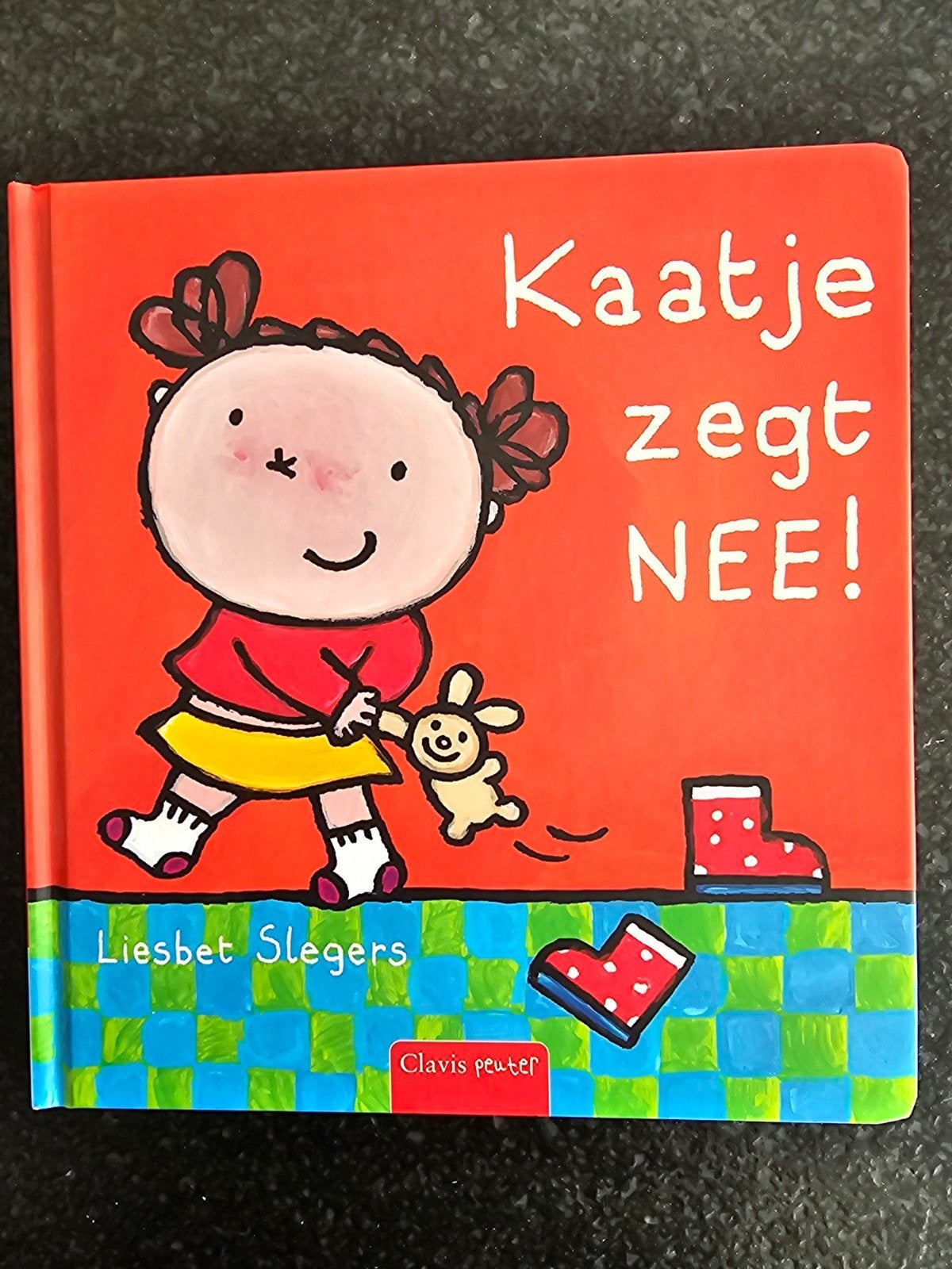 Liesbet Slegers - Kaatje zegt nee!, Boeken, 3 tot 4 jaar, Liesbet Slegers, Ophalen of Verzenden, Zo goed als nieuw