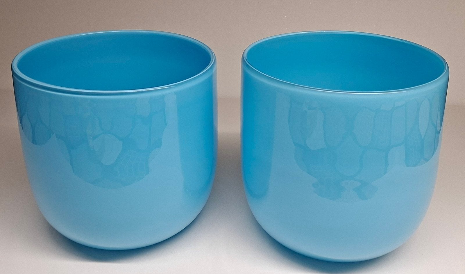 2 mooie glazen potten., Rond, Ophalen of Verzenden, Zo goed als nieuw, Aardewerk