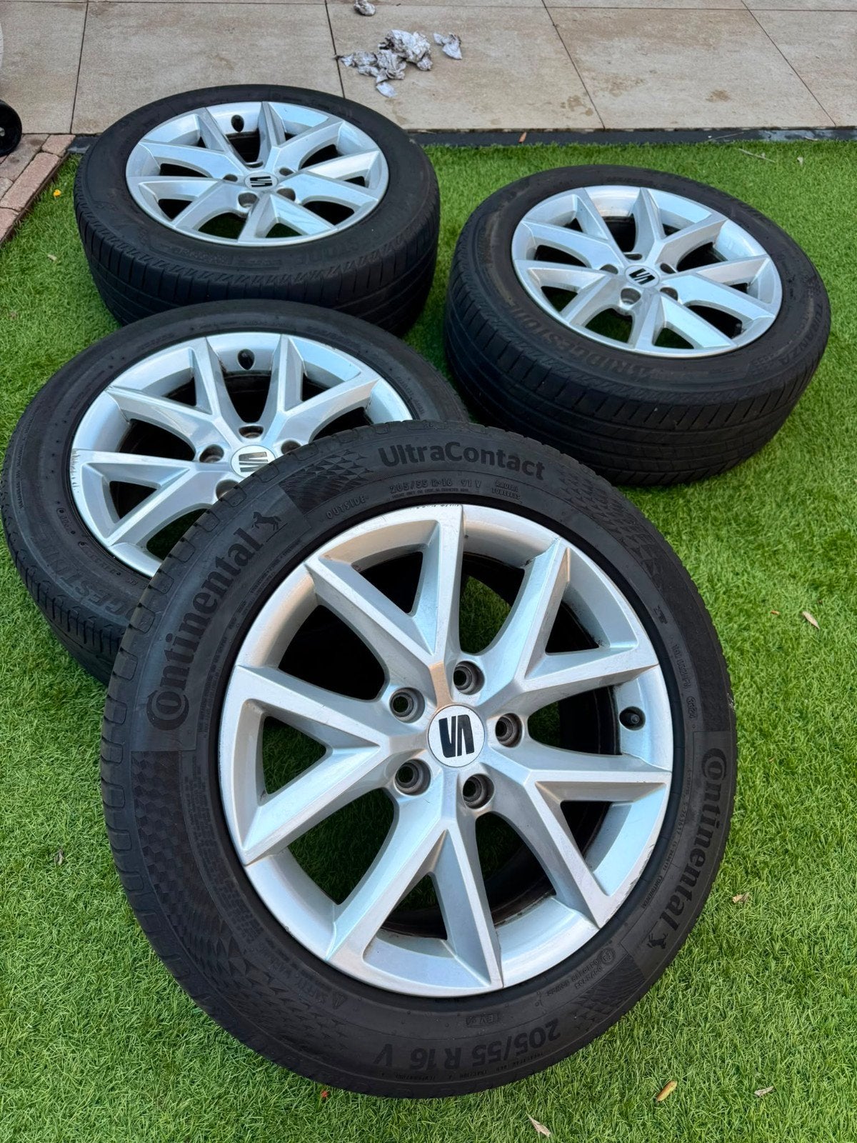velgen Seat Leon 5x112 | Zomerset | 16", Ophalen, Gebruikt, 16 inch, Banden en Velgen