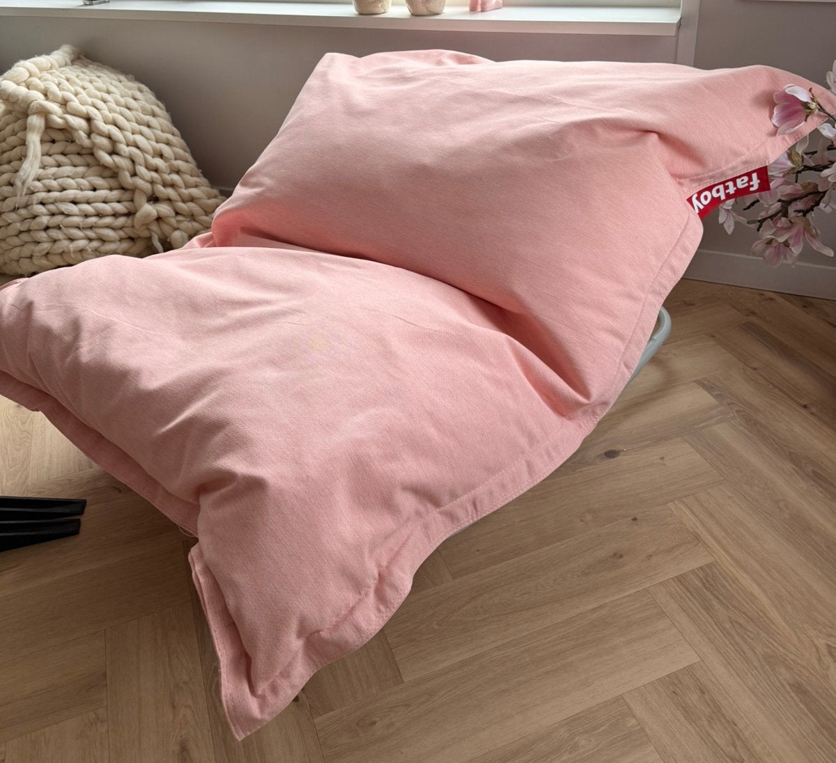 Fatboy Rock 'n' Roll Lounge Chair schommelstoel NIEUW, Ophalen of Verzenden, Nieuw, Roze