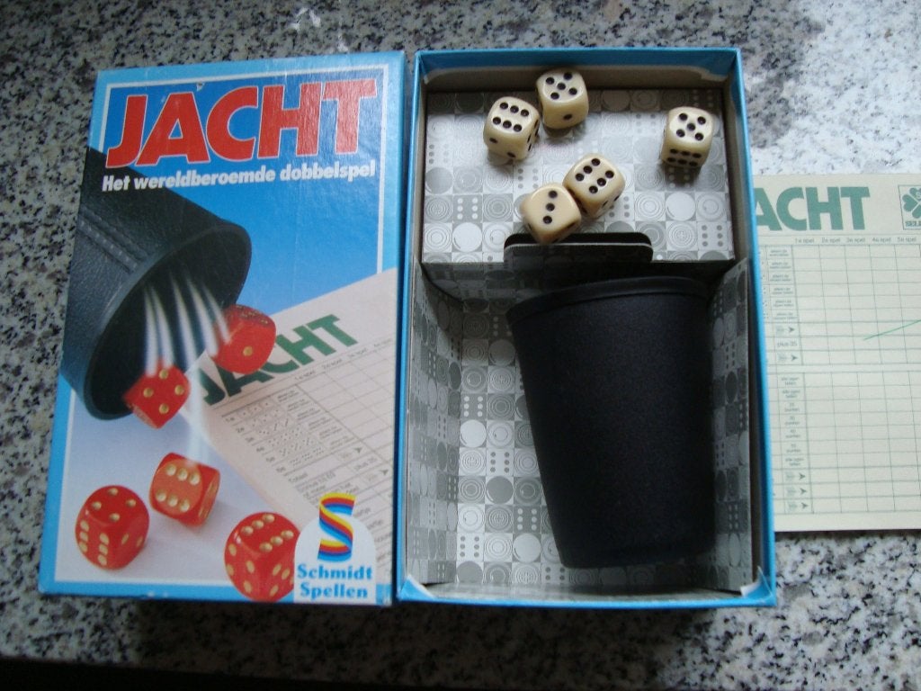 Jacht dobbelspel, Ophalen of Verzenden, Zo goed als nieuw
