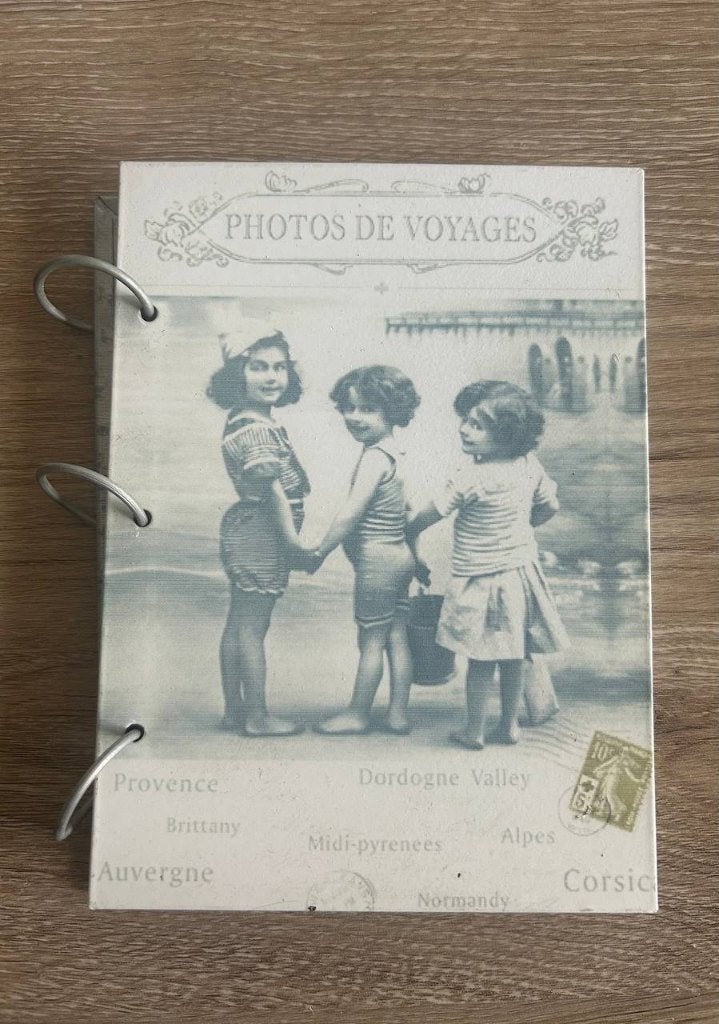 Fotoalbum metaal brocante/vintage nostalgisch, Ophalen